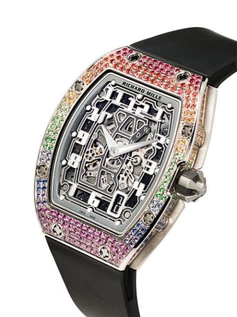 richard mille rm67-01 rainbow 50mm|richard mille watch price.